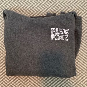 pink brand sweat shirt